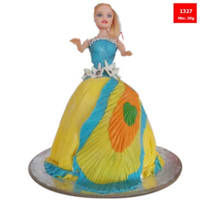 "Fondant Cake - code1327 - Click here to View more details about this Product